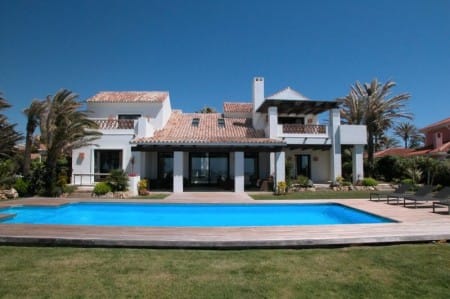 Deluxe beach front villa with spectacular sea views, Marbesa, Marbella East