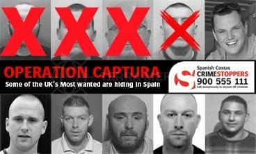 Crime Stoppers, Operacion Captura, Catching criminals in Spain