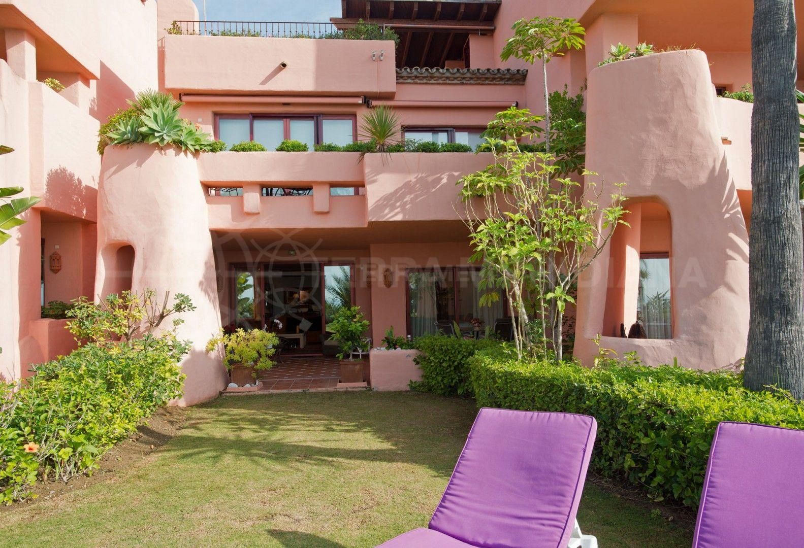 A ground-floor apartment sold by Terra Meridiana in Cabo Bermejo, Estepona