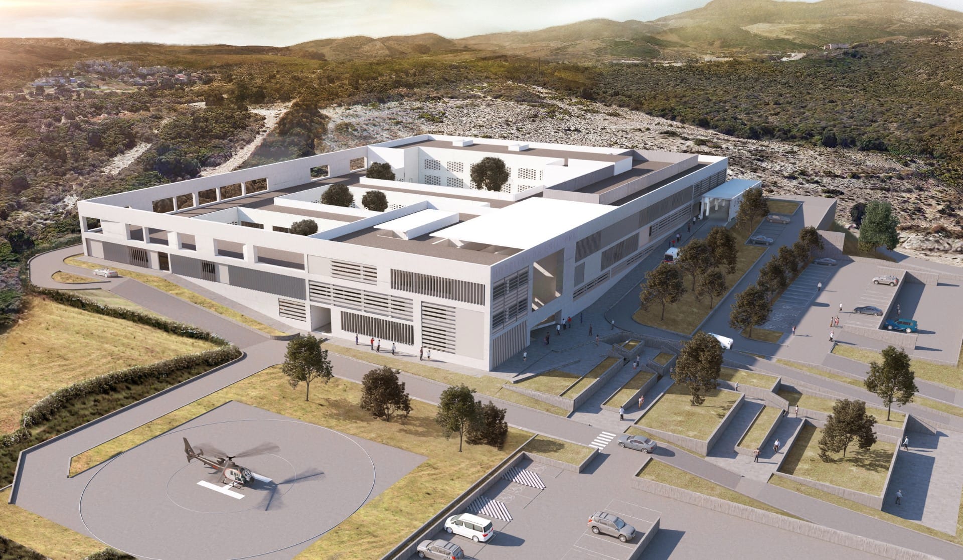 Construction work on new Estepona hospital completed in December