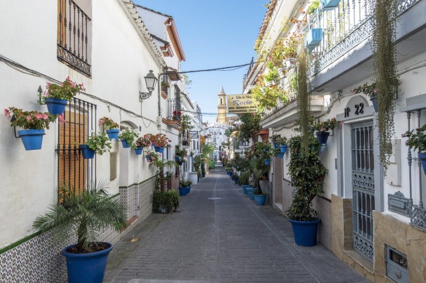 Encanto rústico en una propiedad del casco antiguo de Estepona renovada con gusto