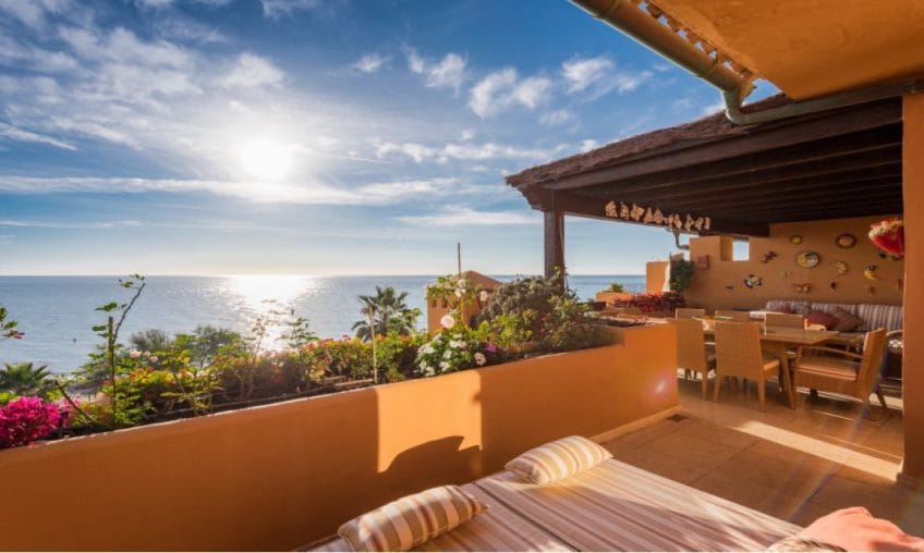 Sea views in Los Granados del Mar, Costa del Sol