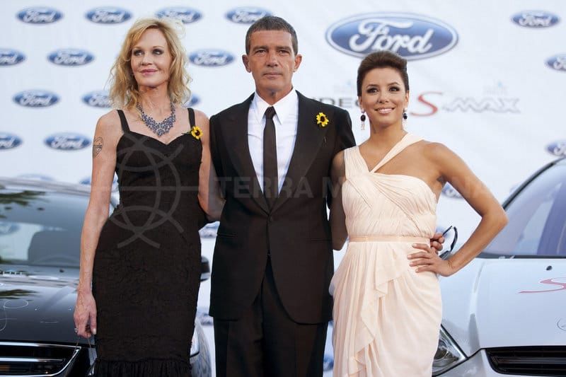 Antonio Banderas, Melanie Griffith, Eva Longoria, Marbella