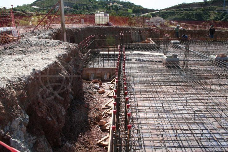 Villa Tranquilla: building the structure