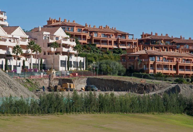 Stage 1: Earthmoving to prepare the plot for the build