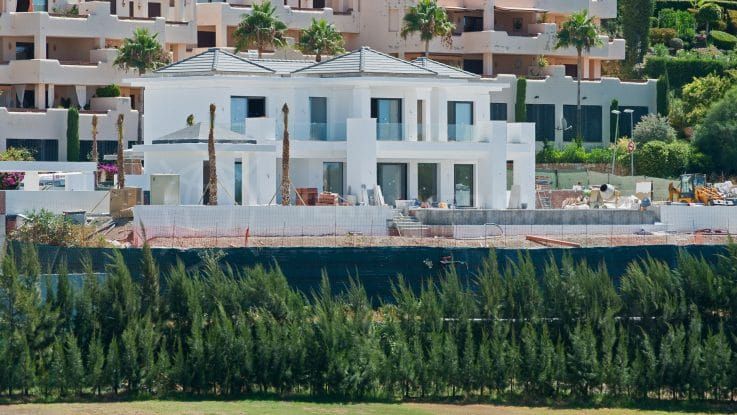 Stage 10: Scaffolding comes down, everything else begins going up