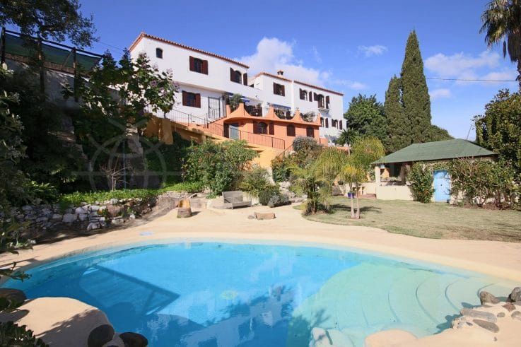 A charming, rustic property with verdant gardens in Estepona