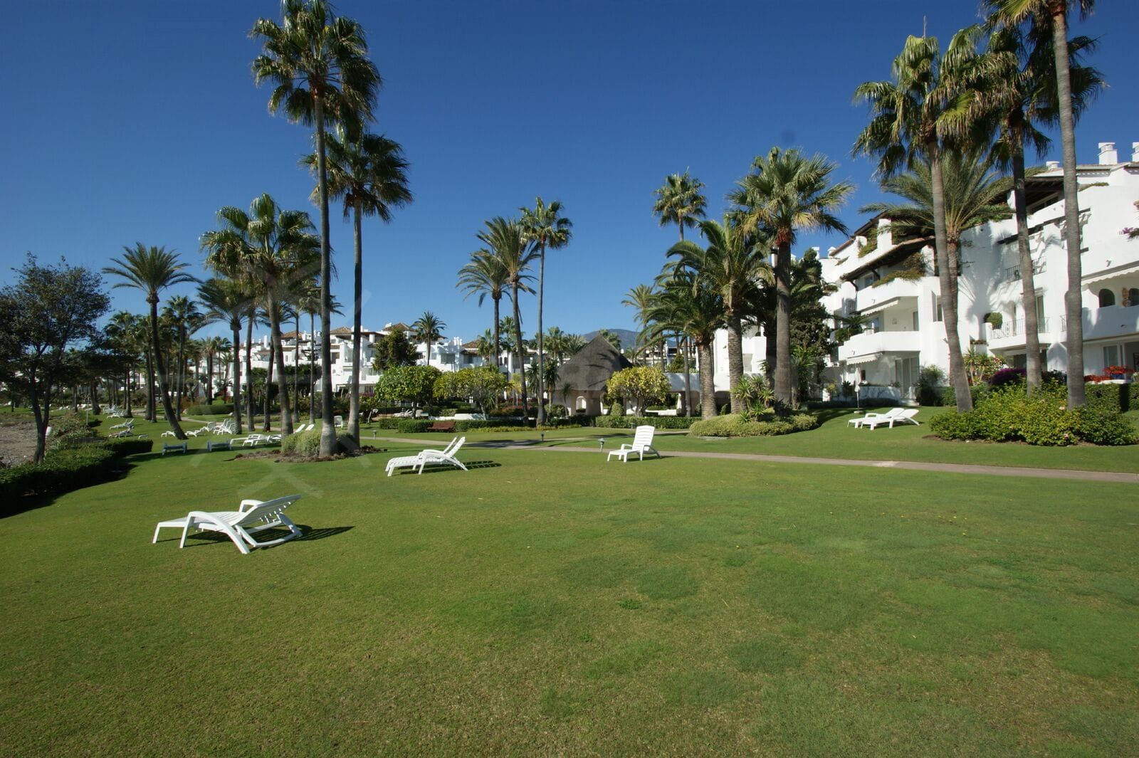 The gardens of Alcazaba Beach, Estepona 