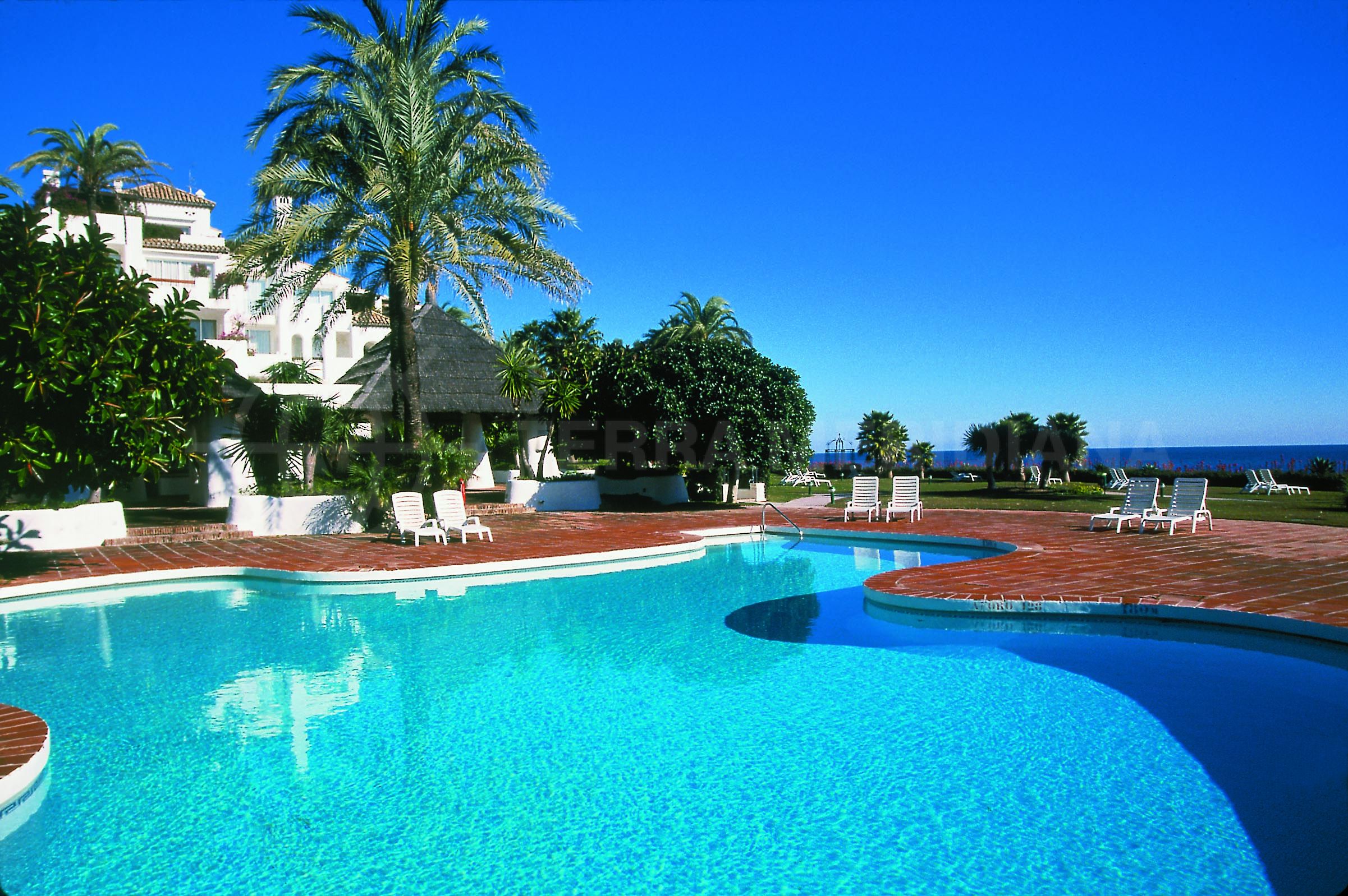 Pools at Alcazaba Beach, Estepona