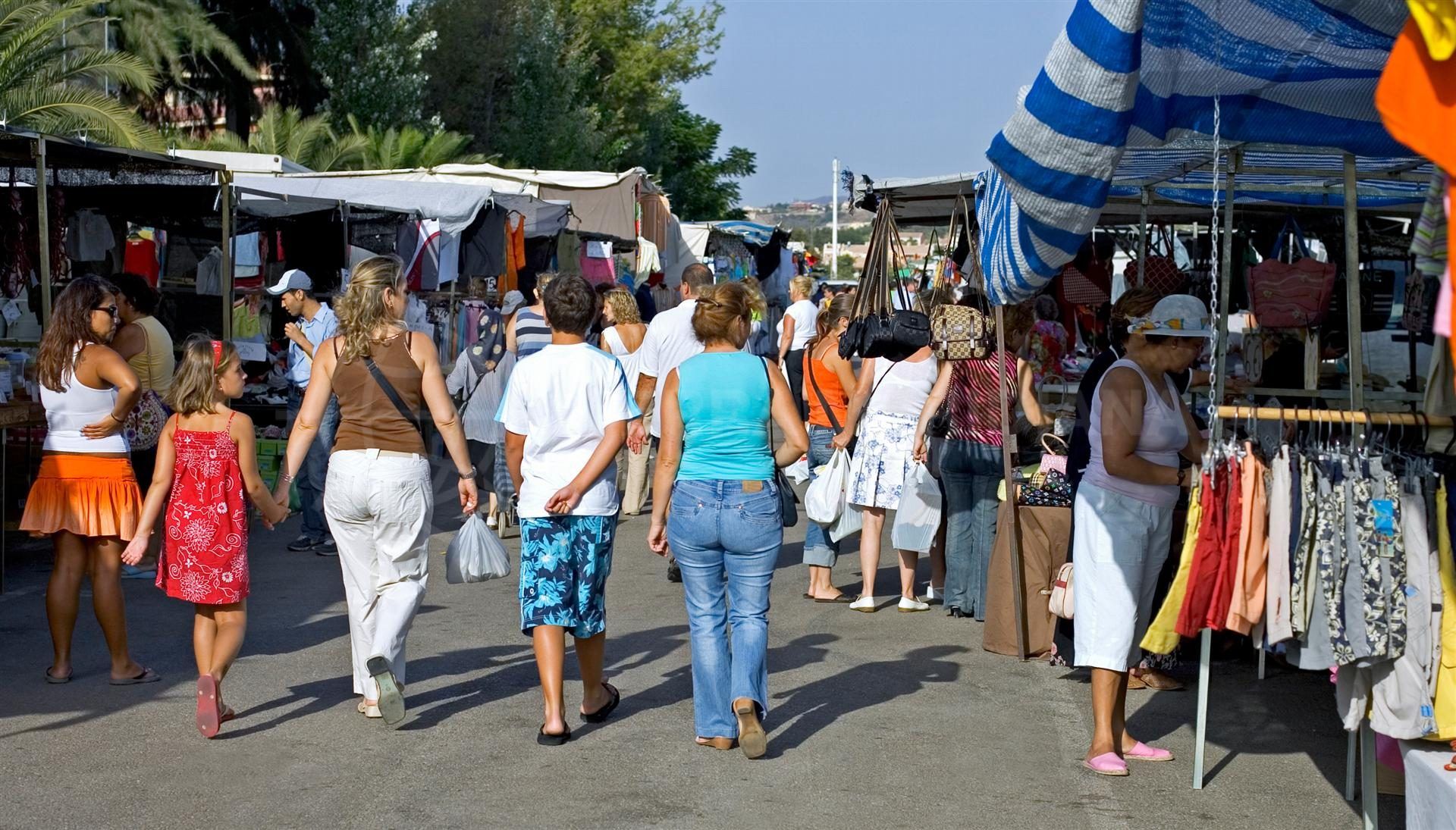 Marbella Open Air Street Markets or "Mercadillos" 