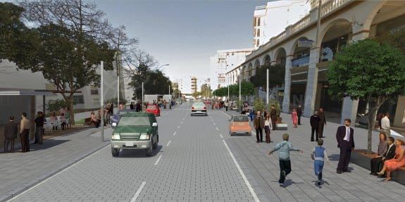 Lots of interest in new road development in Estepona