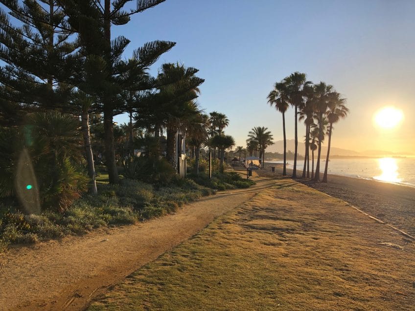 Las renovaciones del paseo marítimo están destinadas a transformar Estepona