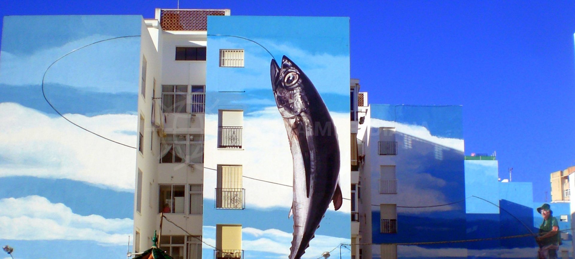 Estepona fishing mural